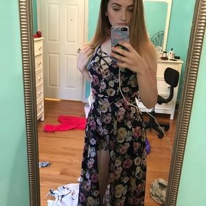 romper with skirt attached